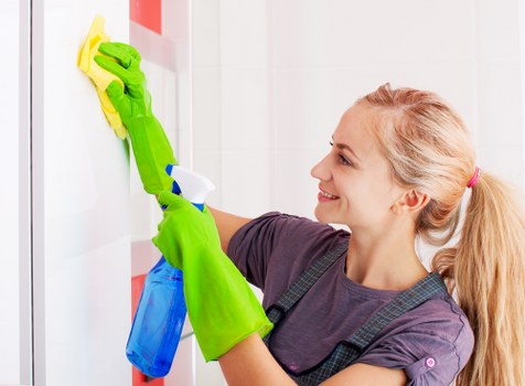 Professional oven cleaning service in an Ealing home kitchen