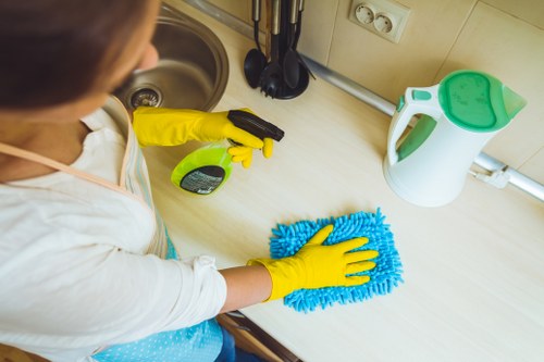 Deep carpet cleaning process for a fresh interior