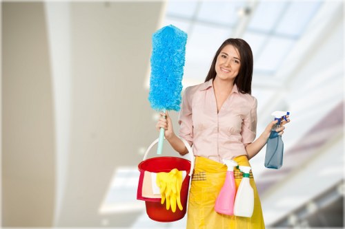 Professional kitchen cleaning in an Ealing home